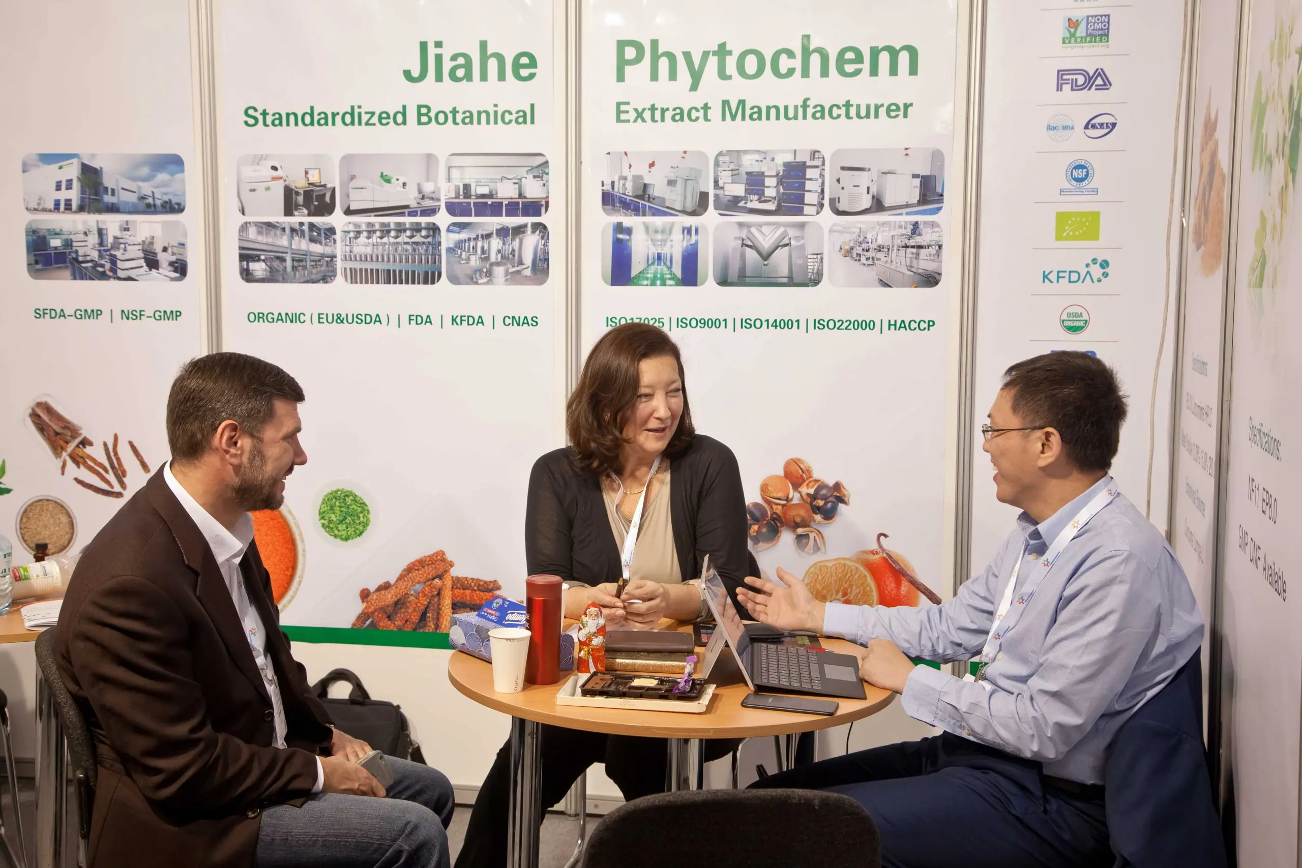 Studio Obholz fotografiert auf einer Messe – Business-Fotografie
